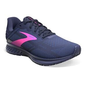BROOKS Anthem 5 Women's Neutral Road Running Shoes New Navy Blue Hot Pink Sz 9.5